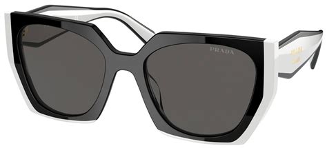 prada one lens sunglasses|white and black Prada sunglasses.